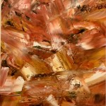 Öl auf handgeschöpftem Büttenpapier - 27 cm x 37 cm - 2019