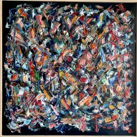 Öl auf Leinwand - 100 cm x 100 cm - 2022
