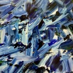 Öl auf handgeschöpftem Büttenpapier - 27 cm x 37 cm - 2018